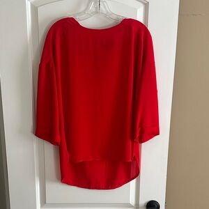 W5 Vibrant Red Blouse